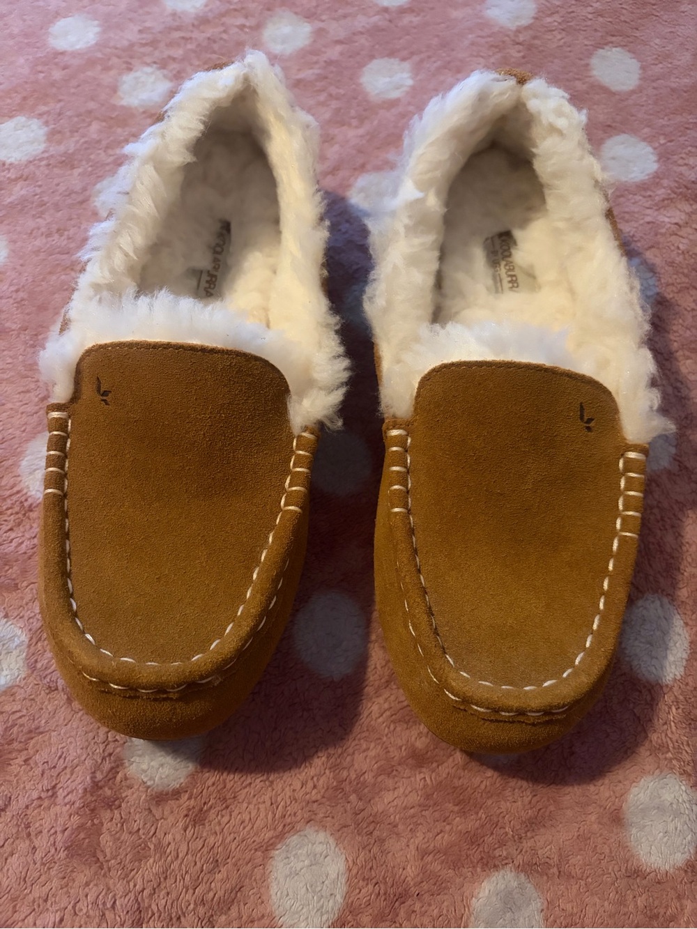 Koolaburra by UGG® Lezly Slipper Chestnut 7 US Suede Wool